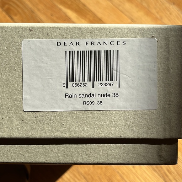 Dear Frances Rain Sandal Nude - Picture 10 of 10